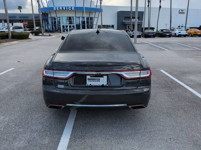 2019 Lincoln Continental Black Label