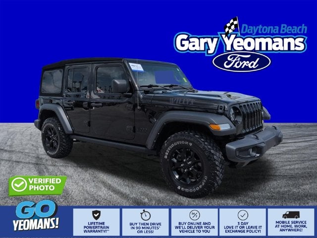 2022 Jeep Wrangler Unlimited Willys