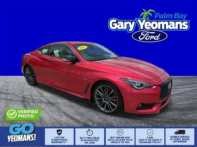 2017 INFINITI Q60 Red Sport 400
