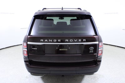 2019 Land Rover Range Rover HSE