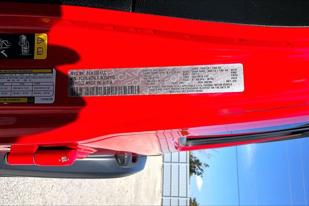 2020 Jeep Wrangler Unlimited Sport Altitude