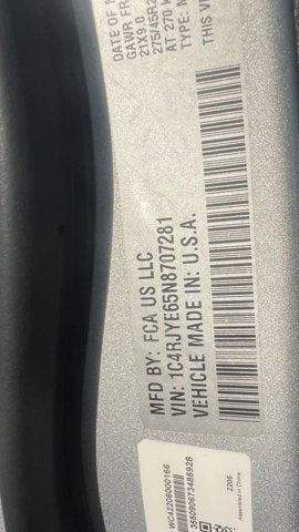 2022 Jeep Grand Cherokee 4xe Summit Reserve 4x4