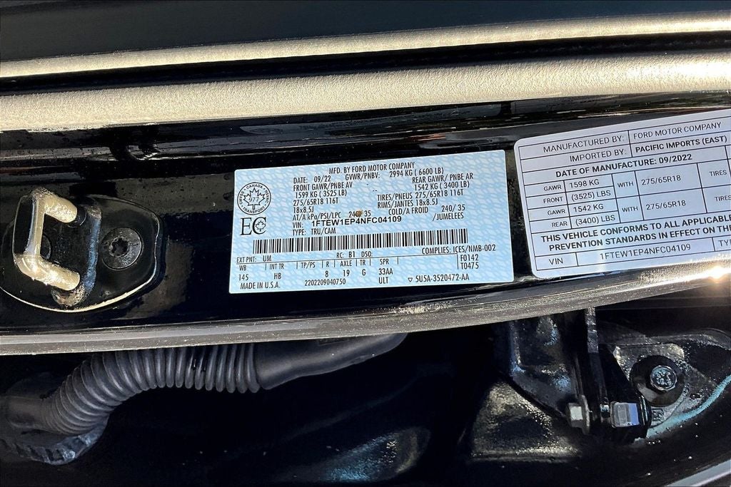 2022 Ford F-150 Lariat