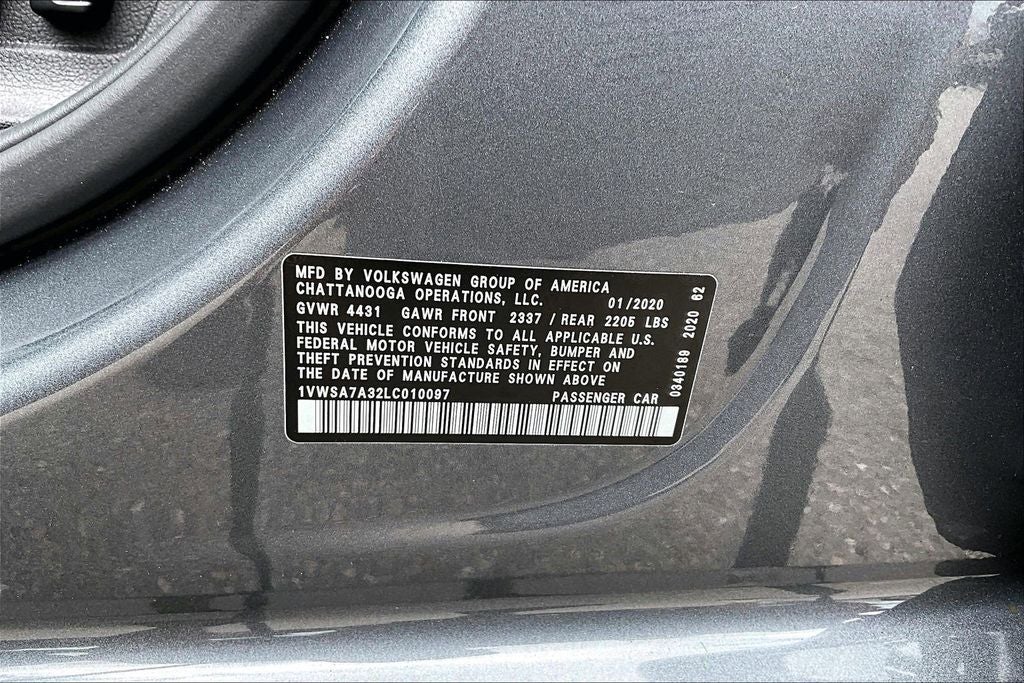 2020 Volkswagen Passat 2.0T SE