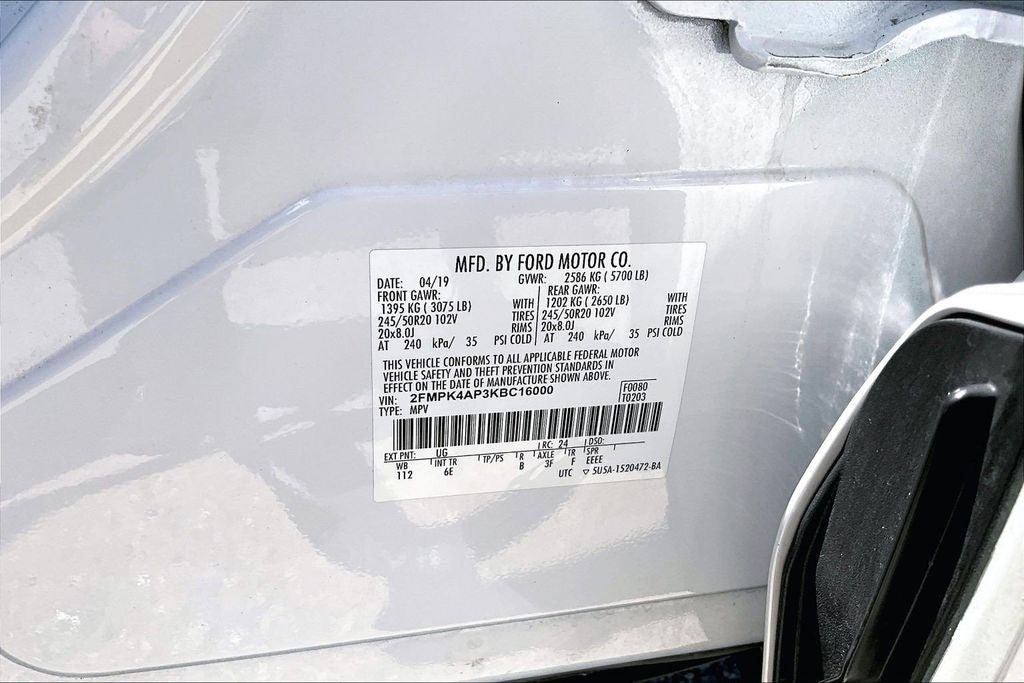 2019 Ford Edge ST