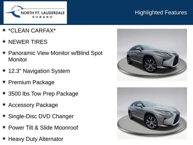 2017 Lexus RX 350 350
