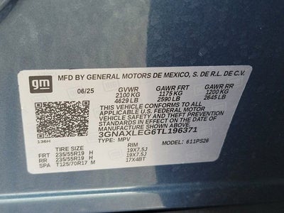 2026 Chevrolet Equinox RS