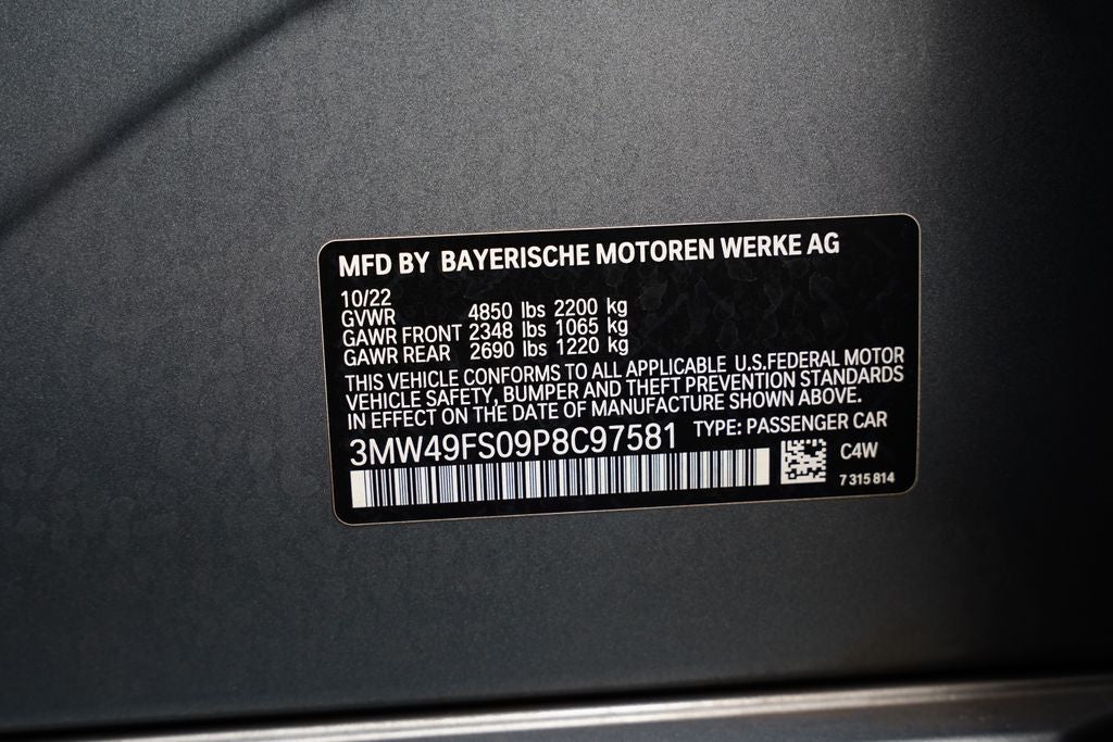 2023 BMW 3 Series M340i