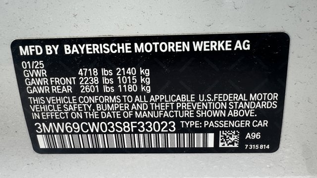 2025 BMW 3 Series 330i Sedan