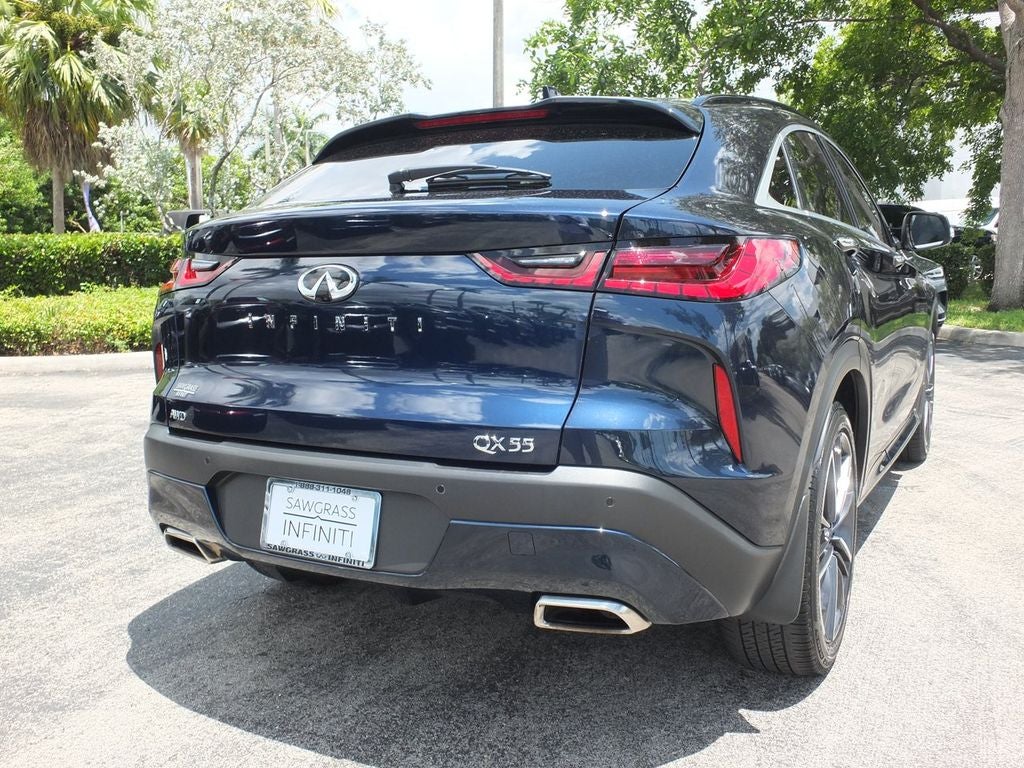 2023 INFINITI QX55 LUXE CERTIFIED PREOWNED!