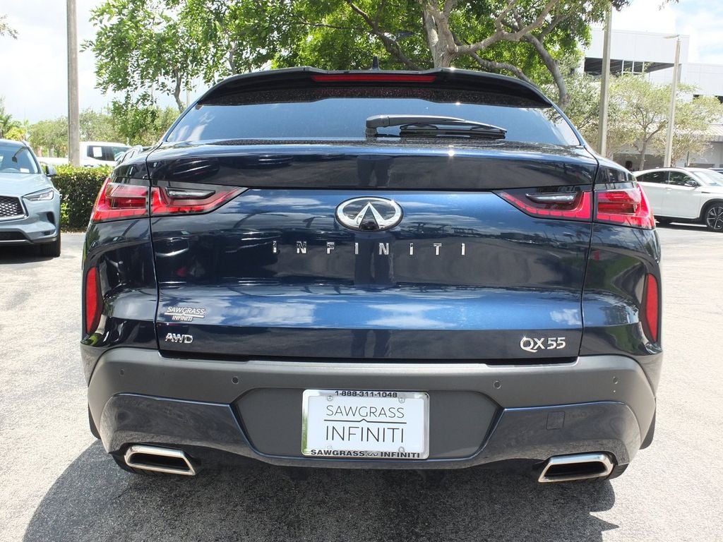 2023 INFINITI QX55 LUXE CERTIFIED PREOWNED!