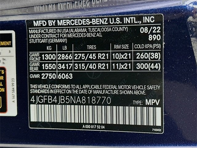 2022 Mercedes-Benz GLE GLE 350