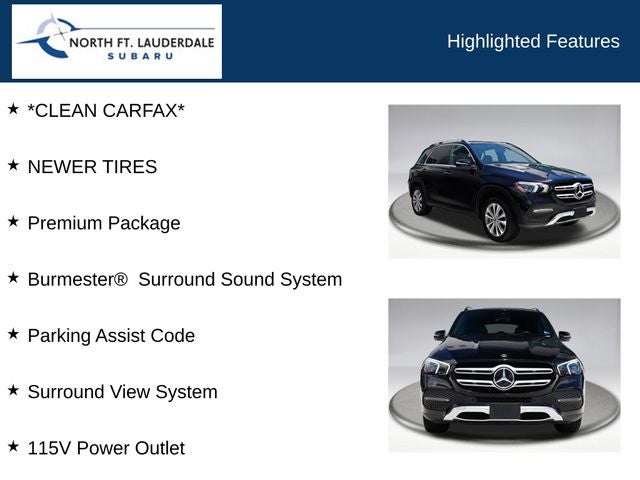 2021 Mercedes-Benz GLE 350 GLE 350 4MATIC®
