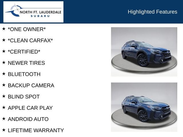 2023 Subaru Outback Onyx Edition