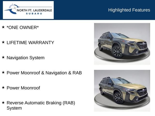 2023 Subaru Outback Onyx Edition XT