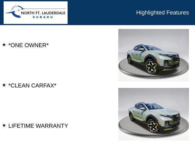 2022 Hyundai Santa Cruz Limited