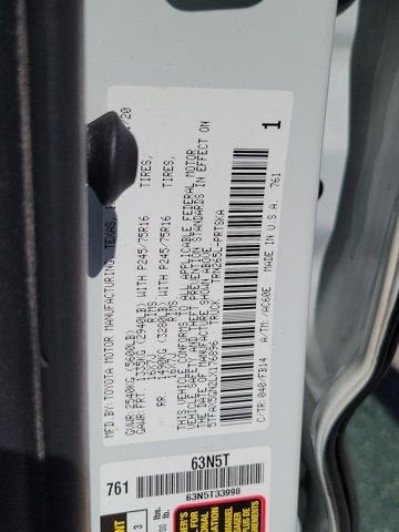 2020 Toyota Tacoma SR