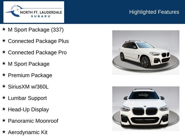 2021 BMW X3 sDrive30i