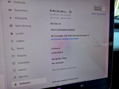 2020 Tesla Model 3 Long Range