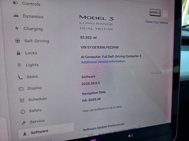 2020 Tesla Model 3 Long Range