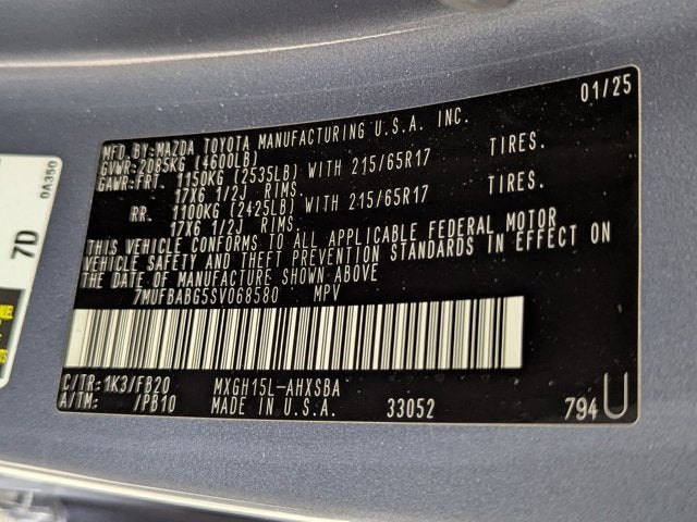 2025 Toyota Corolla Cross Hybrid SE