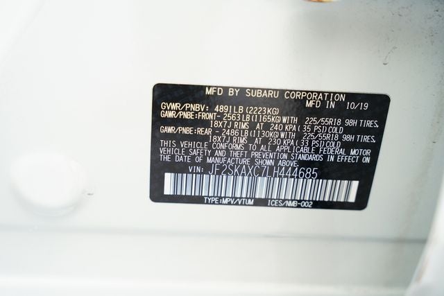 2020 Subaru Forester Touring