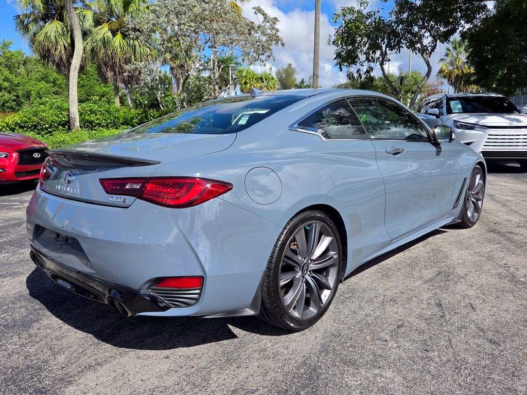 2022 INFINITI Q60 Red Sport 400
