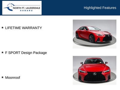 2024 Lexus IS 350 350 F SPORT Design