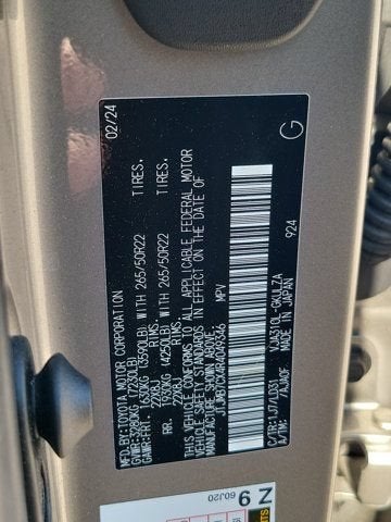 2024 Lexus LX 600 F SPORT