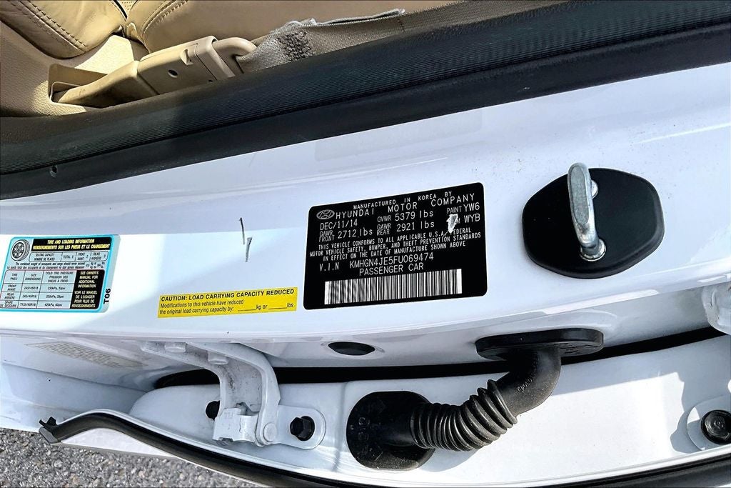 2015 Hyundai Genesis 3.8