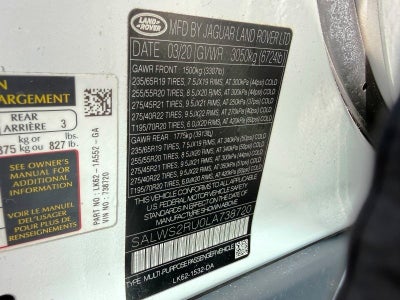 2020 Land Rover Range Rover Sport HST