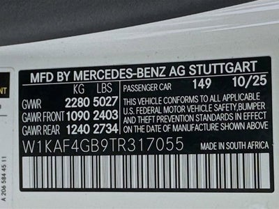 2026 Mercedes-Benz C-Class C 300