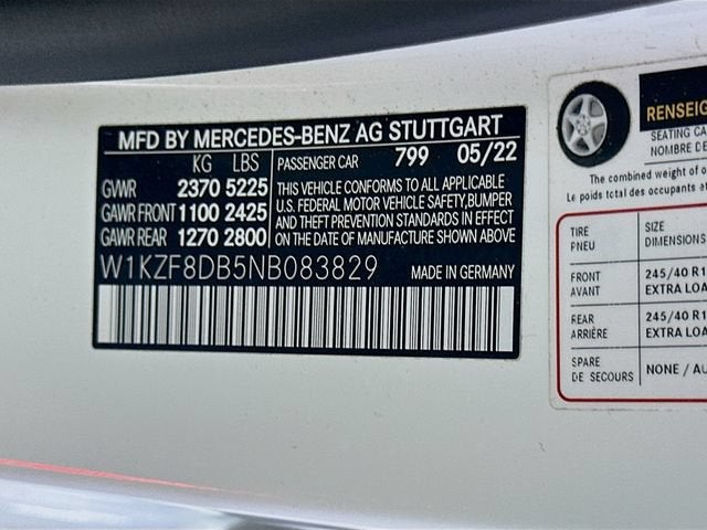 2022 Mercedes-Benz E-Class E 350