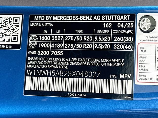 2025 Mercedes-Benz G-Class AMG® G 63