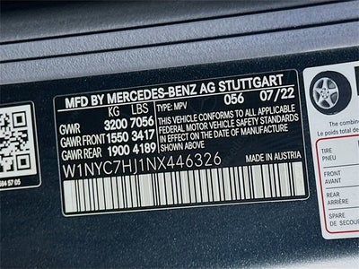 2022 Mercedes-Benz G-Class AMG® G 63