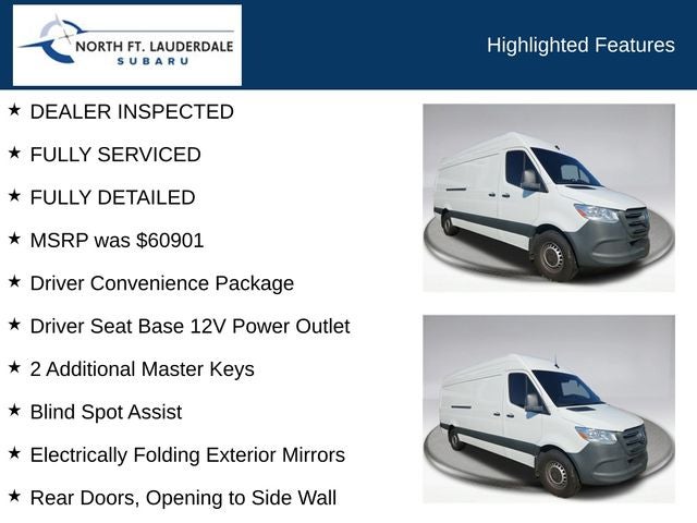 2024 Mercedes-Benz Sprinter Crew Van Crew 170 WB High Roof