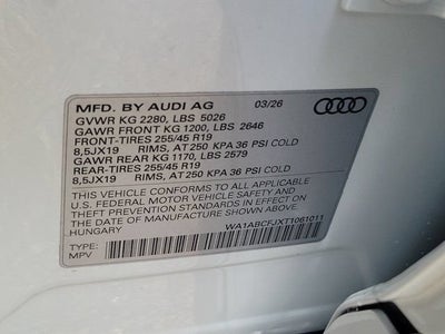 2026 Audi Q3 S line
