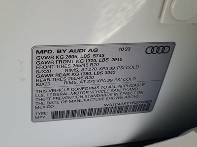 2024 Audi SQ5 Prestige