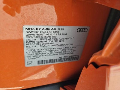 2025 Audi Q3 Premium