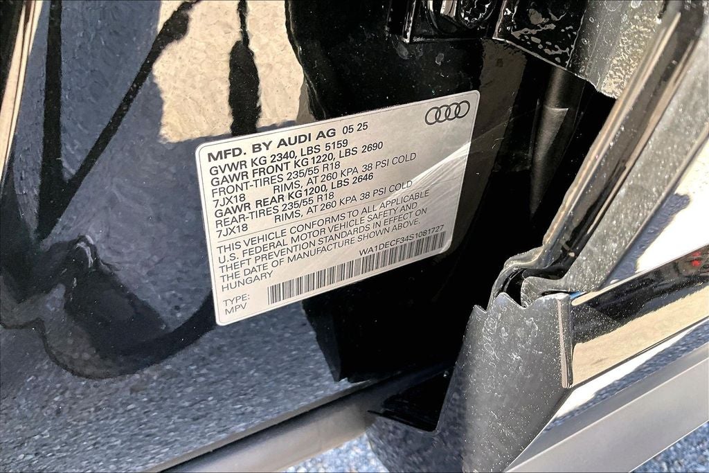 2025 Audi Q3 Premium S Line quattro