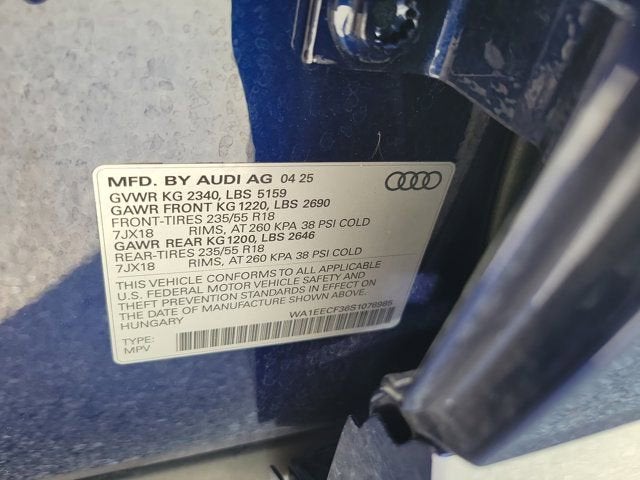 2025 Audi Q3 Premium Plus
