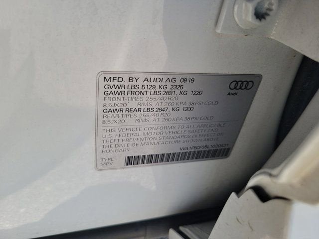 2020 Audi Q3 Prestige S line