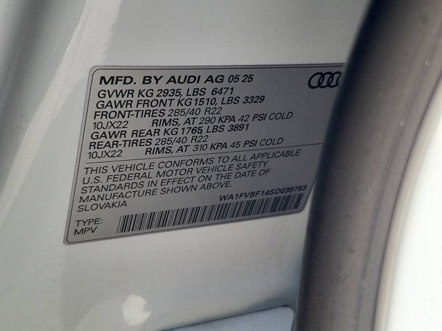 2025 Audi Q8 55 Prestige