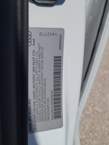 2025 Audi A5 2.0T Premium Plus