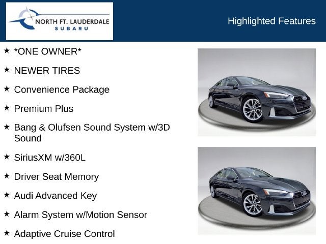 2023 Audi A5 Sportback Premium Plus quattro