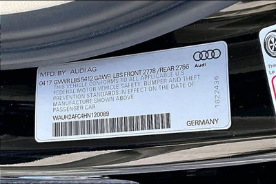 2017 Audi A6 3.0T Prestige quattro