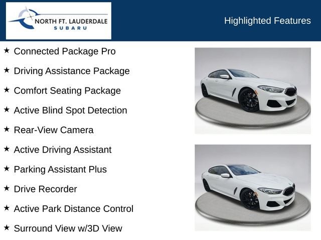 2021 BMW 8 Series M850i xDrive Gran Coupe