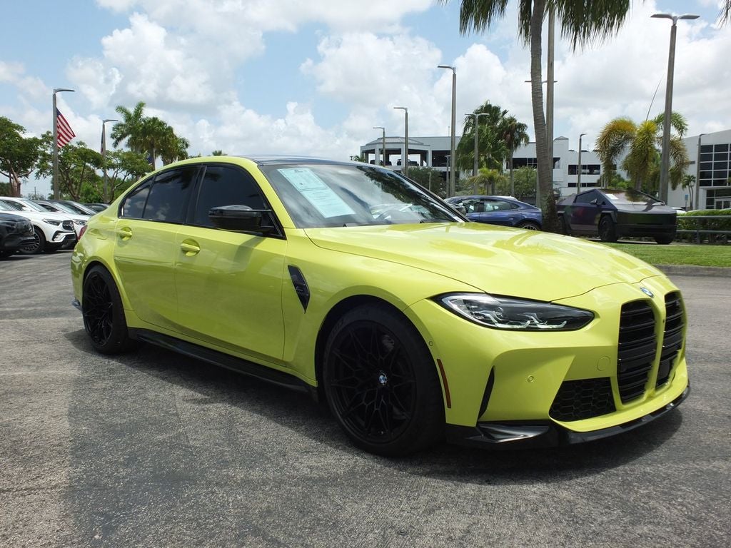 2022 BMW M3 Competition MIDPIPE, M DRIVERS PKG, DRIVE ASSIT +, EXECUTIVE P