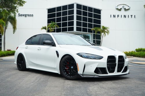 2024 BMW M3 CS FROZEN WHITE, EXHAUST & MORE!