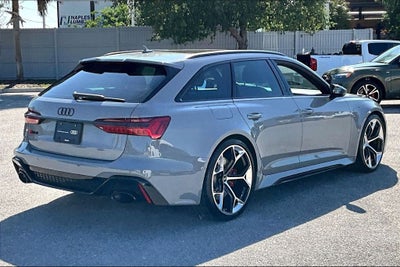 2025 Audi RS 6 Avant performance 4.0T quattro